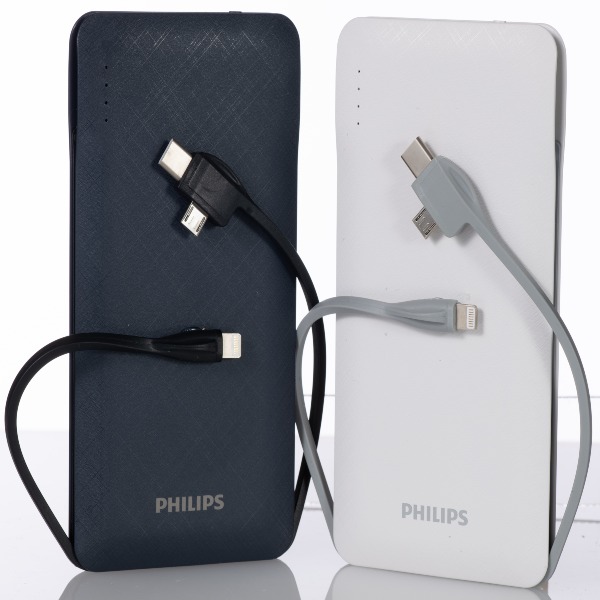 Power Bank, PHILIPS, Bateria Portatil, 10,000 mhA. 