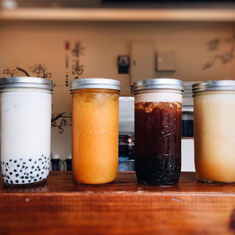 Frasco Largo De Vidrio Con Tapa Mason Jar 24 oz Boca Ancha.