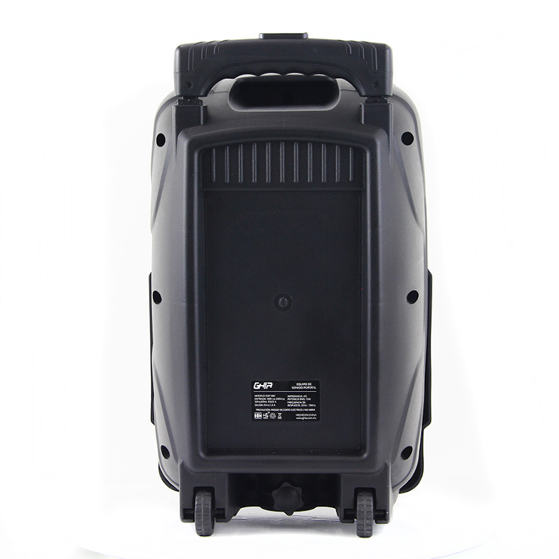Bocina Bafle GHIA GSP-08CV - 8" - Recargable - USB - MicroSD - Bluetooth