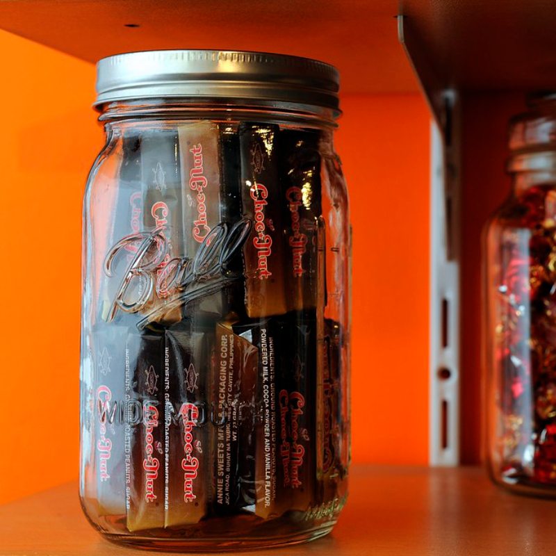 Frasco De Vidrio Con Tapa Mason Jar 32oz Boca Ancha