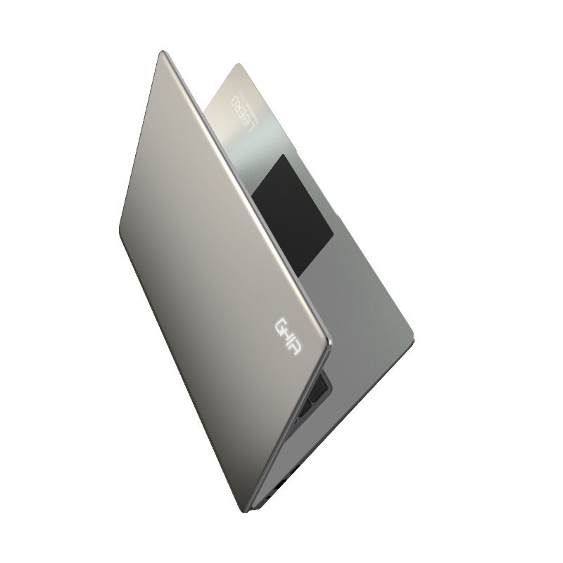 Laptop GHIA Libero E - 14.1" - Intel Celeron N3350 - 4GB - 64GB eMMC - Gráficos HD 500 - Windows 10 Home - Plata