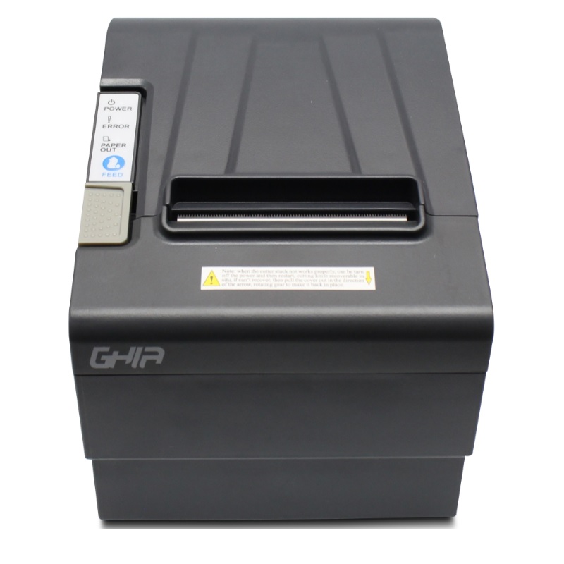 Impresora de Tickets GHIA - Térmica - 80mm - 203dpi - USB - Ethernet - Negro