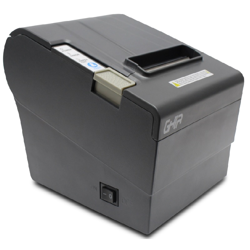Impresora de Tickets GHIA - Térmica - 80mm - 203dpi - USB - Ethernet - Negro
