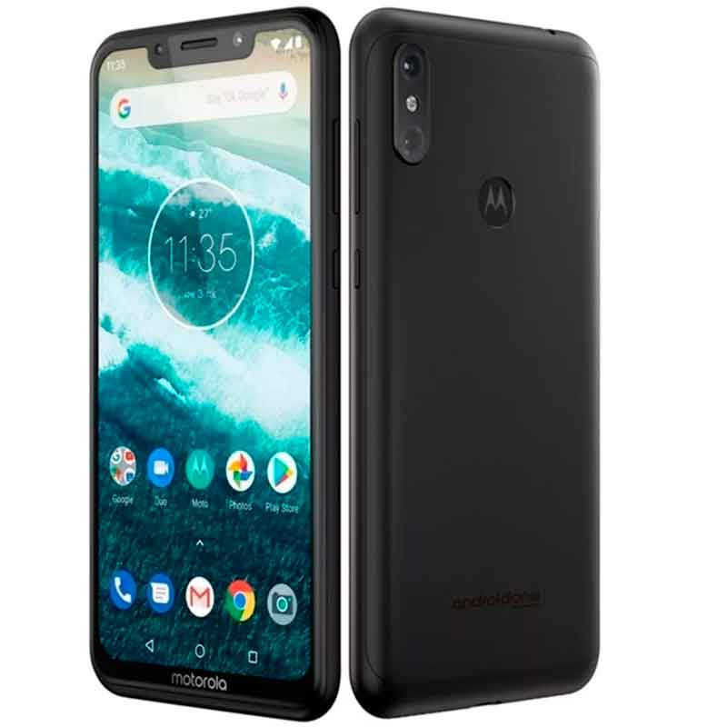 Celular MOTOROLA MOTO ONE 3GB 32GB Android 8.1 Octa Core Negro XT1941-3 