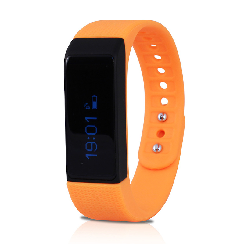 Smartband GHIA Delta - 0.91" - Bluetooth - Cuenta Pasos - Notificaciones - Compatible con iOS 7.1 / Android 4.3 - Naranja