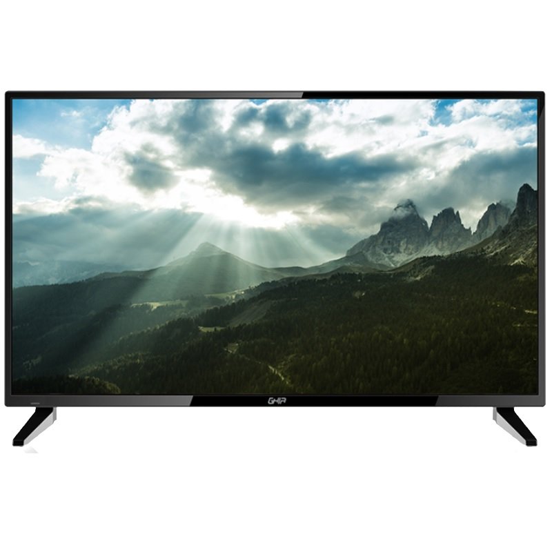 Televisión LED GHIA - Pantalla de 55" - Smart TV UHD 4K - 3 HDMI - 2 USB - VGA - PC 60 Hz