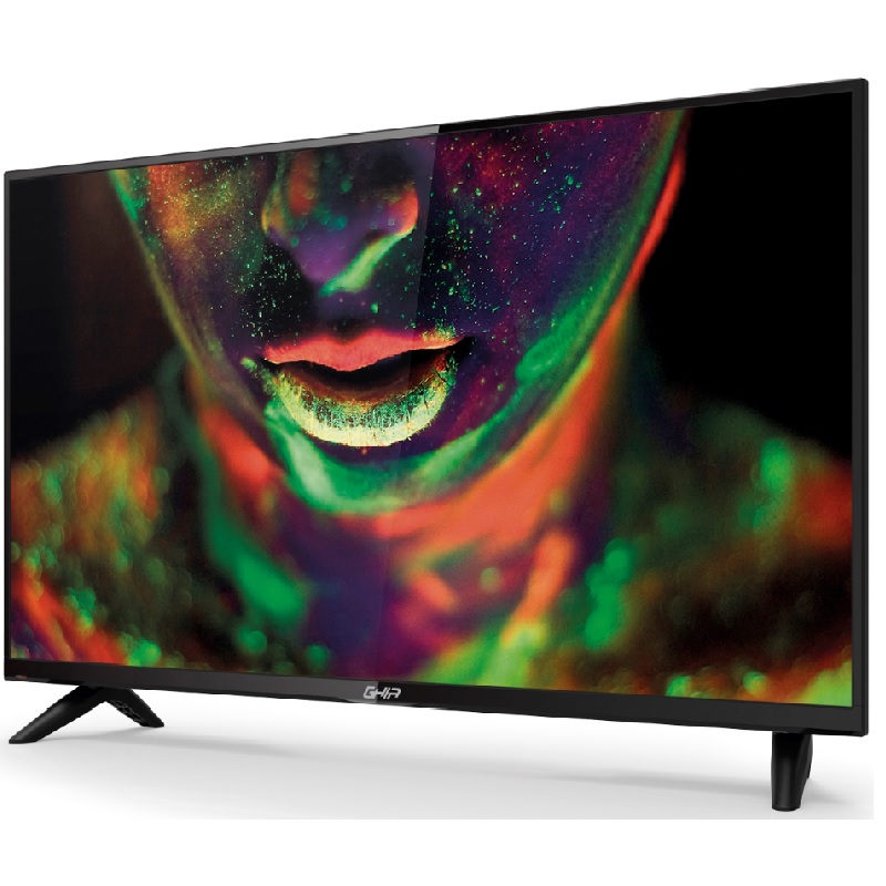 Televisión LED GHIA - Pantalla de 32" - HD 720P - 3 HDMI - USB - VGA - PC 60 Hz