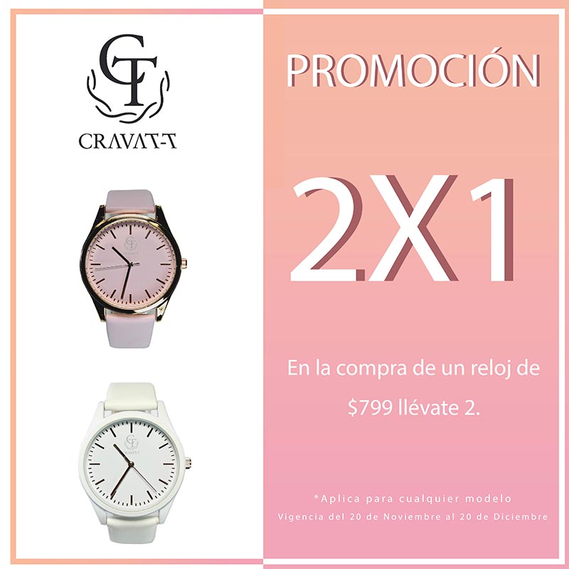 Reloj Moderno Pulsera Dabond Causa Cáncer de Mama Rosa Cravatt