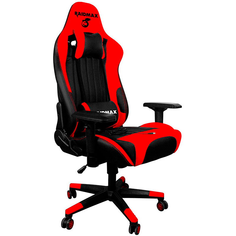 Silla Gamer Raidmax Drakon Dk707 Reclinable Ajustable Ergonomica Dk707Rd
