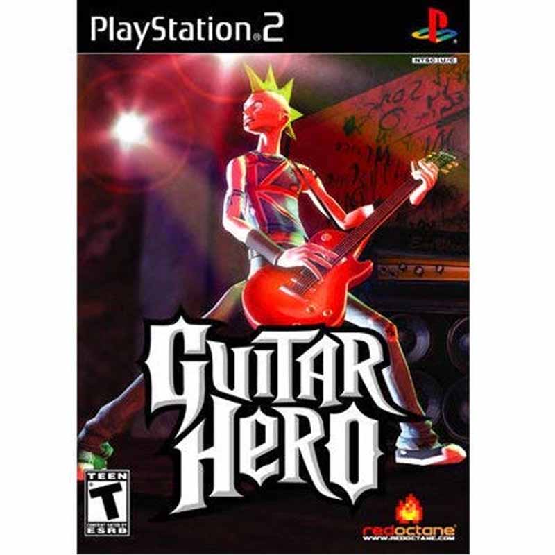 Ps2 Juego Guitar Hero Compatible Con Playstation 2