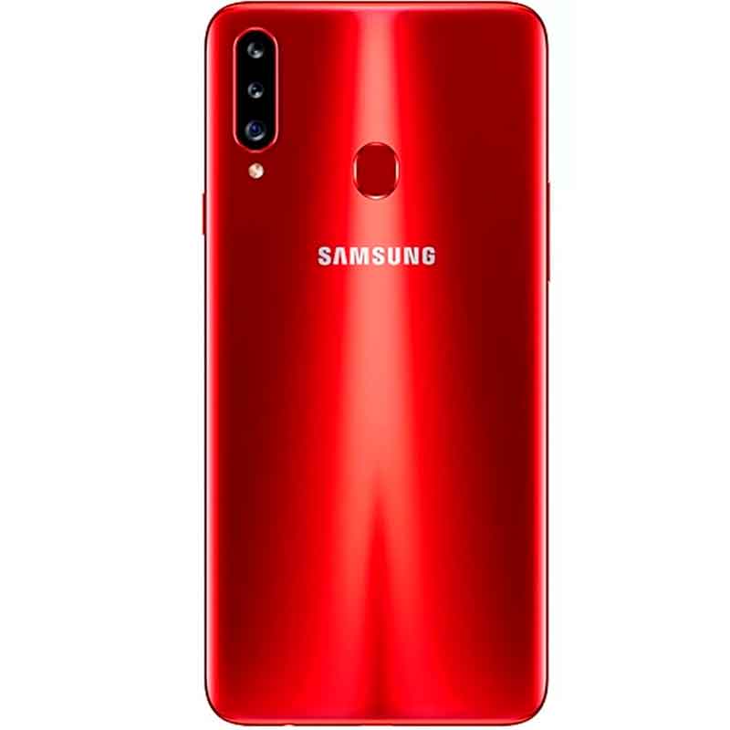 Celular SAMSUNG Galaxy A20s 3GB 32GB Octa Core Android OneUI Triple Camara Rojo