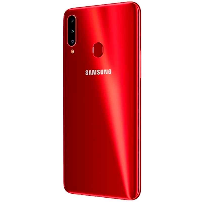 Celular SAMSUNG Galaxy A20s 3GB 32GB Octa Core Android OneUI Triple Camara Rojo