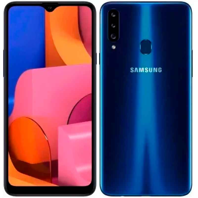 Celular SAMSUNG Galaxy A20s 3GB 32GB Octa Core Android OneUI Azul 