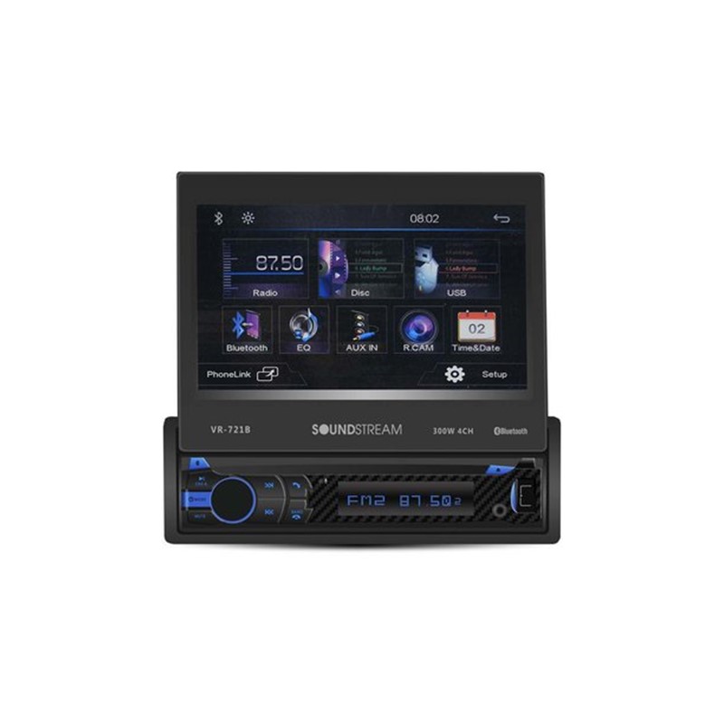 Autoestereo Soundstream VR-721B Pantalla Retráctil Motorizada