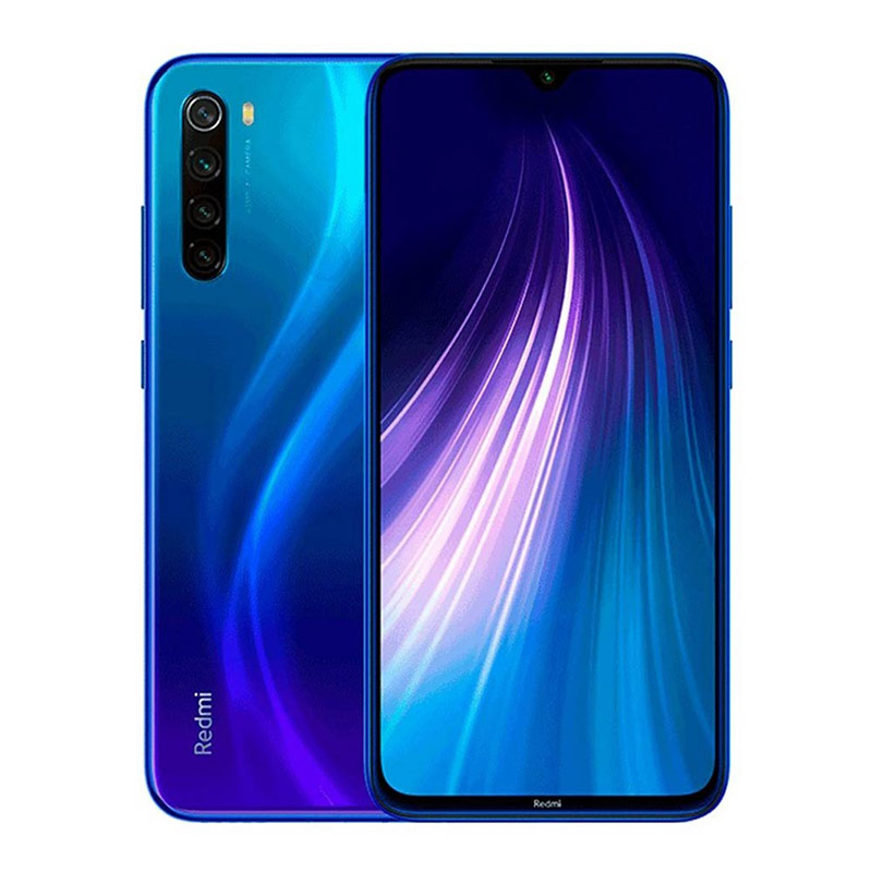 Celular Xiaomi Redmi Note 8 Neptune 4GB RAM 64GB ROM Azul.