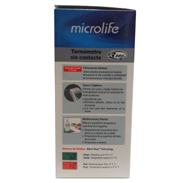 Termómetro de frente sin contacto Microlife NC100 