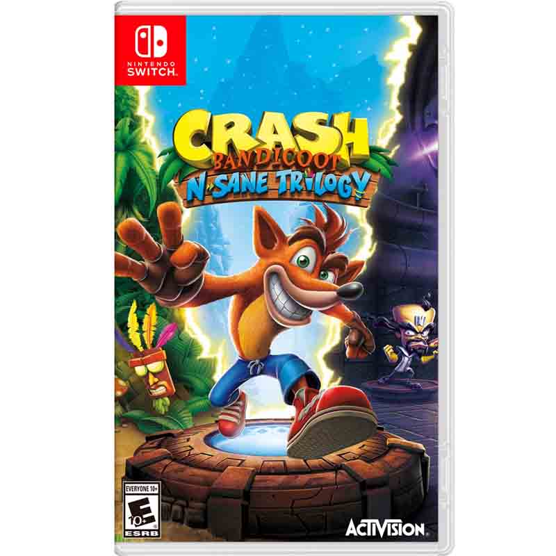 Nintendo Switch Juego Crash Bandicoot N-Sane Trilogy
