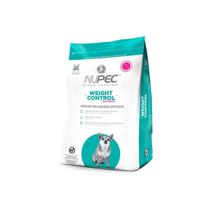 Nupec Control De Peso Para Perros Razas Pequeñas 8 Kg