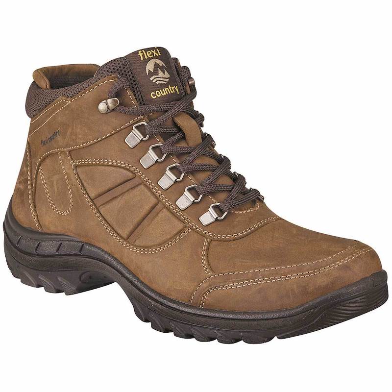 Botas hiking Exterior Piel Color Camel de Flexi