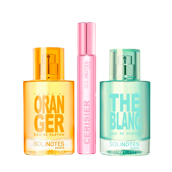 Solinotes Oranger 50Ml Edp + White Tea 50Ml Edp + Cherry Blossom 10Ml