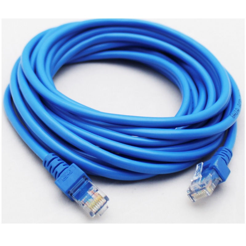 Cable de Red GHIA - 5 Mts - CAT5E - RJ-47 - Azul