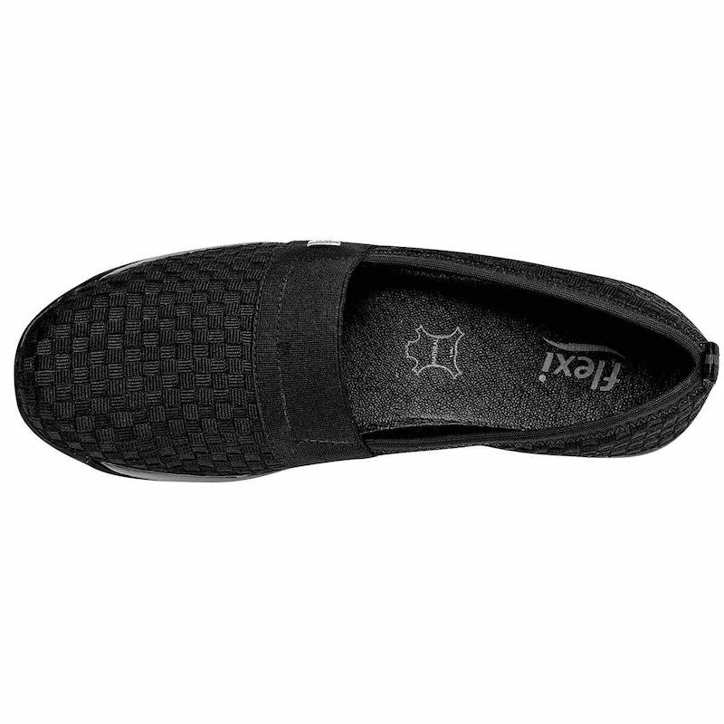 Zapato confort y diabetico Color Negro de Flexi
