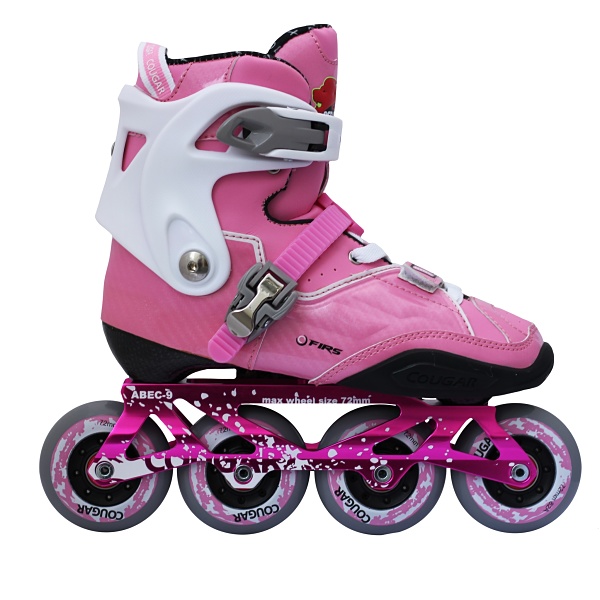 Patines Cougar Carbón Rosa