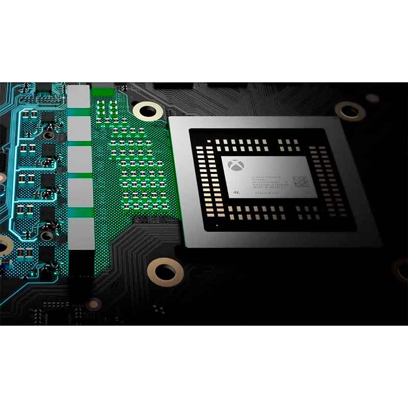 Consola XBOX One X AMD Custom Graficos 12GB GDDR5 1TB 4K 