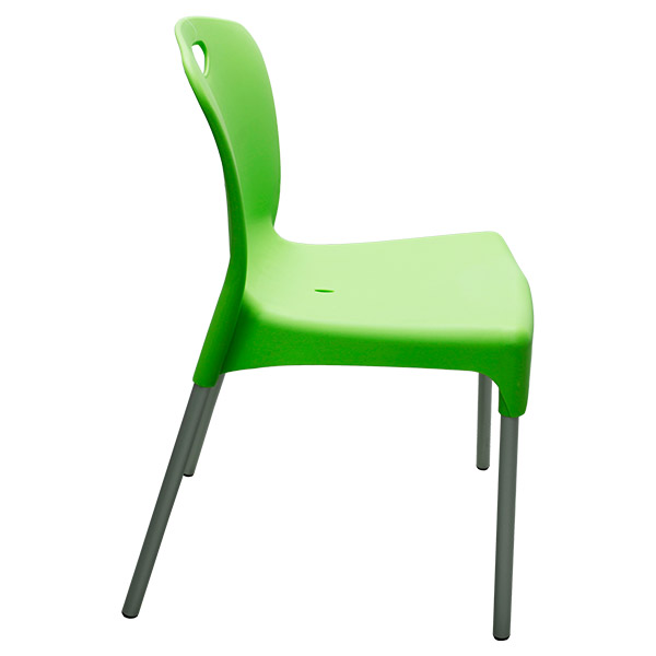 4 Sillas de plástico Lissa Verde 