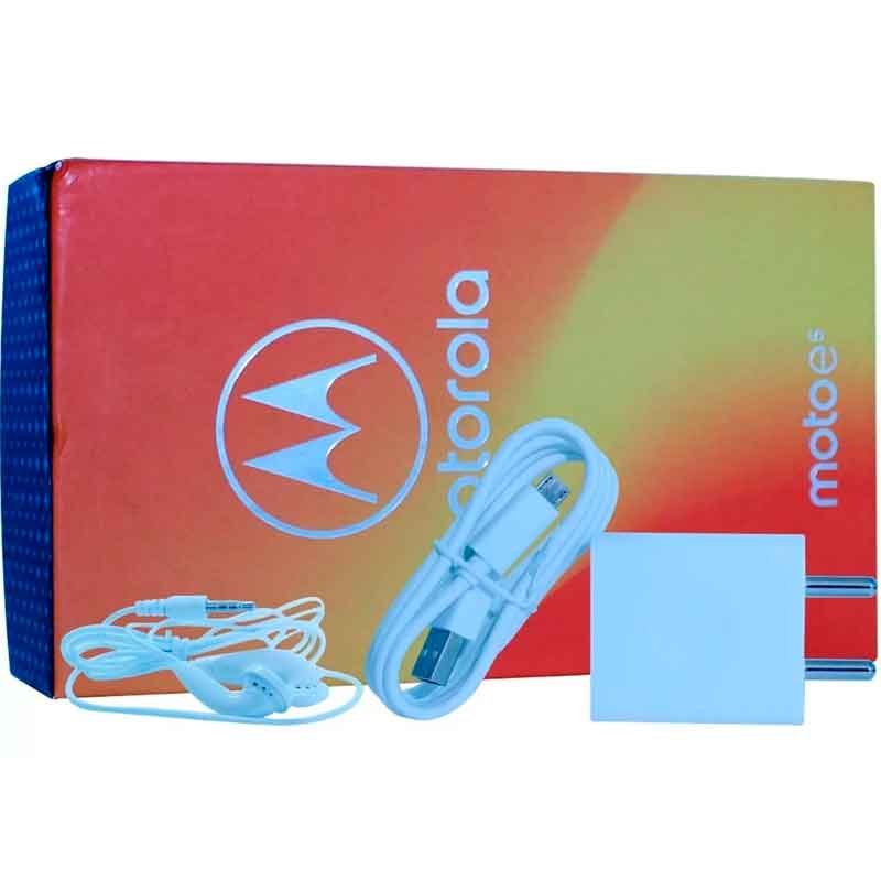 Celular MOTOROLA Moto E5 2GB 16GB Android Oreo 8.0 Quad Core Negro