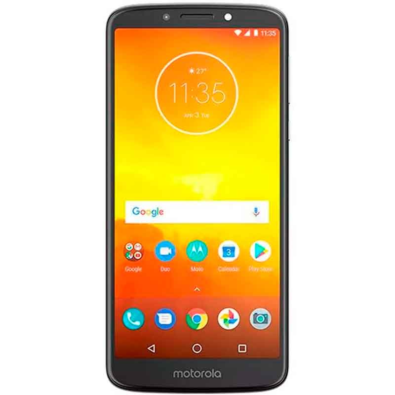 Celular MOTOROLA Moto E5 2GB 16GB Android Oreo 8.0 Quad Core Negro
