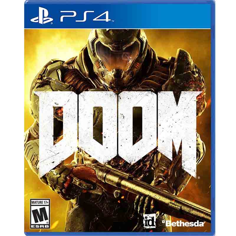 Ps4 Juego Doom Compatible Con Playstation 4