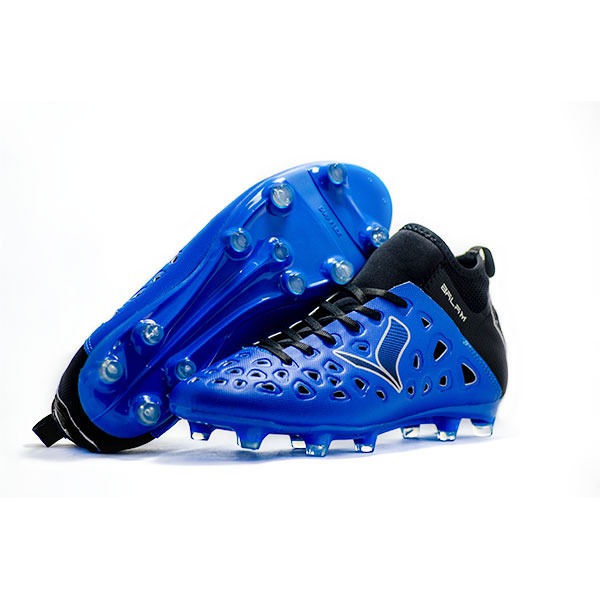Zapato Para Soccer Est Balam Azul Rey Negro