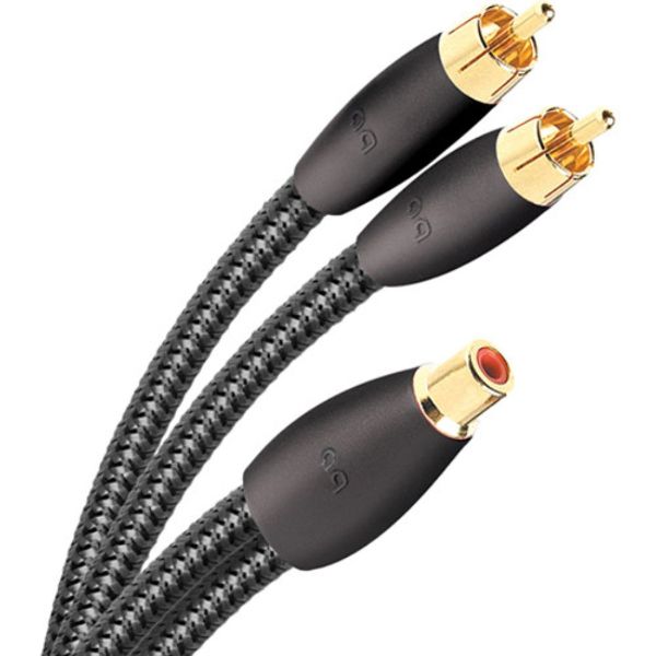 Cable divisor AudioQuest F22M-FLX-X Conector RCA hembra a 2 conectores RCA macho 