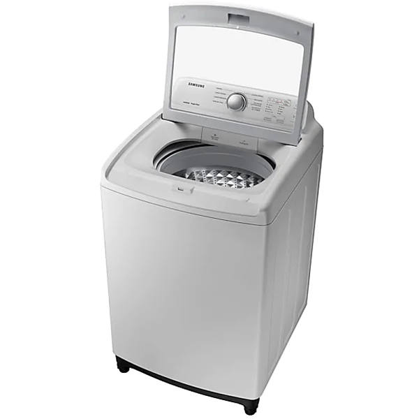 Lavadora automática Samsung de 19 Kg carga superior y tecnología Wobble modelo WA19R7G4UWY