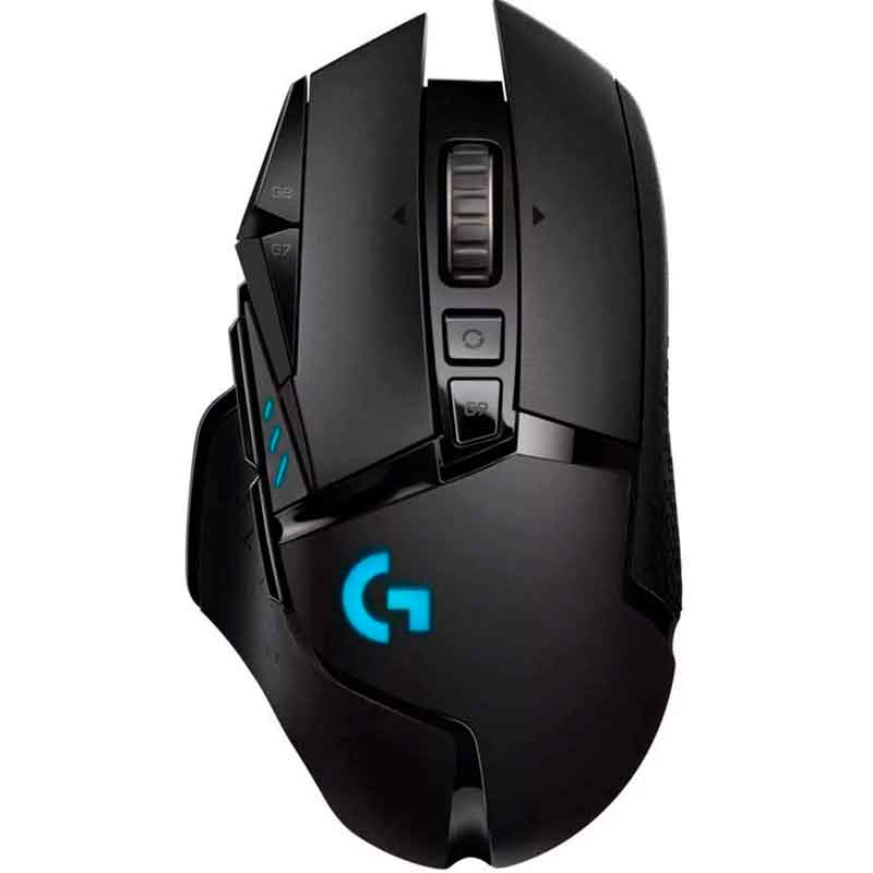 Mouse Gamer LOGITECH G502 Lightspeed RGB Lightsync 16000 DPI Inalambrico 910-005566 