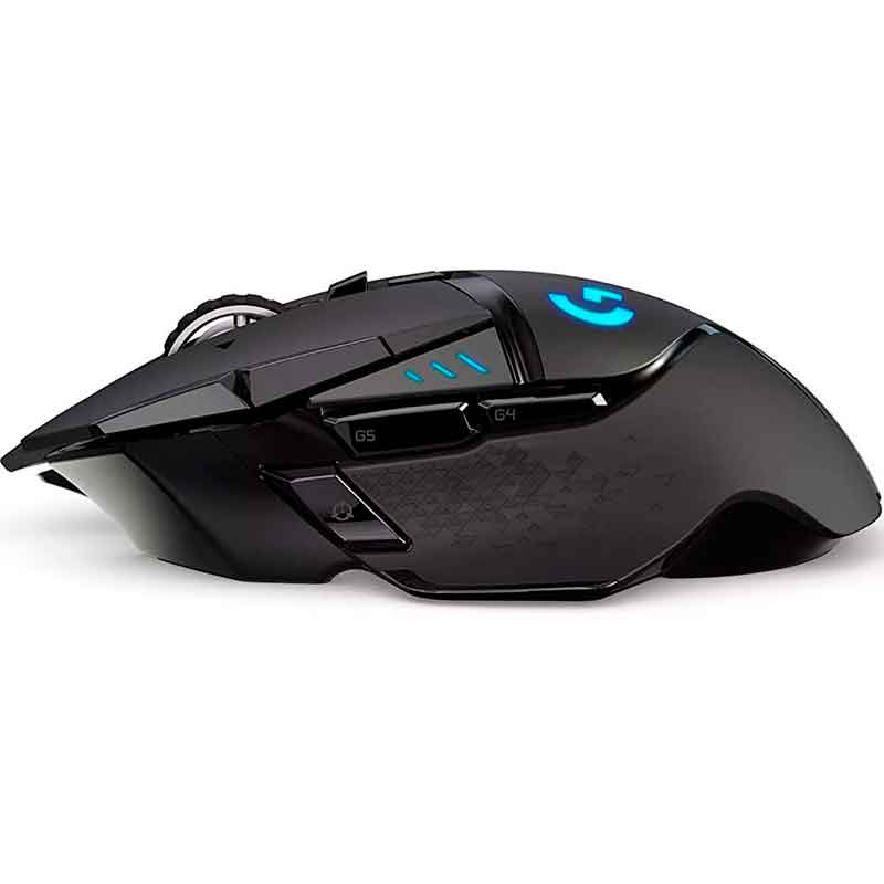 Mouse Gamer LOGITECH G502 Lightspeed RGB Lightsync 16000 DPI Inalambrico 910-005566 