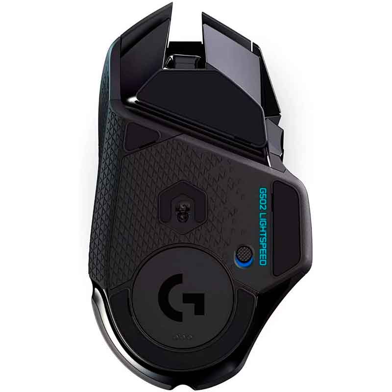 Mouse Gamer LOGITECH G502 Lightspeed RGB Lightsync 16000 DPI Inalambrico 910-005566 