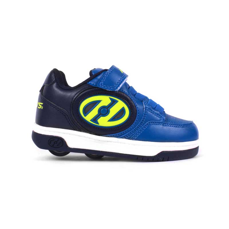 Tenis Patín Para Niño Heelys Color Azul Con Dos Ruedas Desmontables