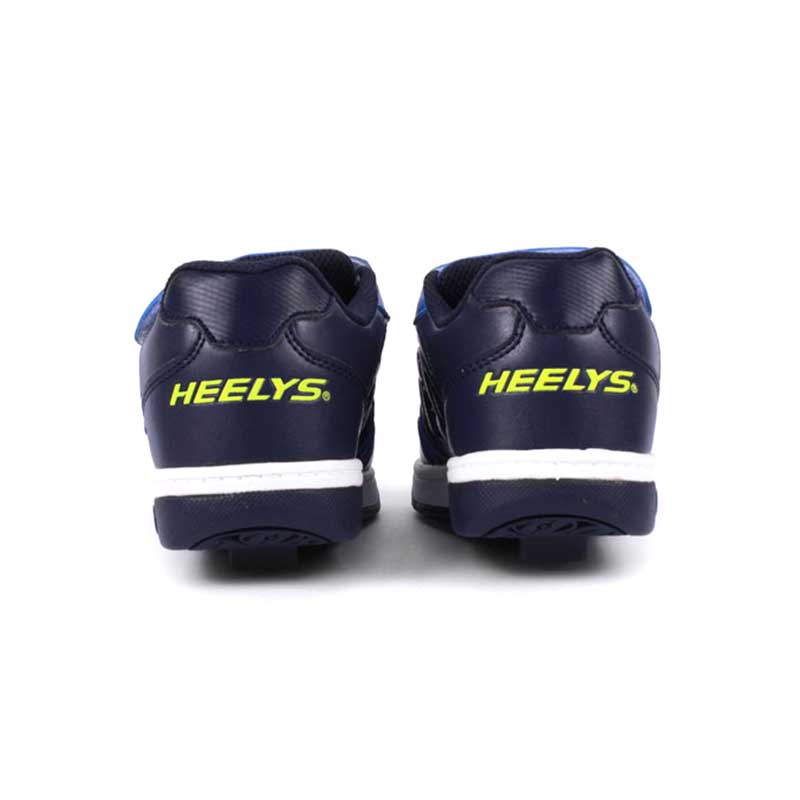 Tenis Patín Para Niño Heelys Color Azul Con Dos Ruedas Desmontables