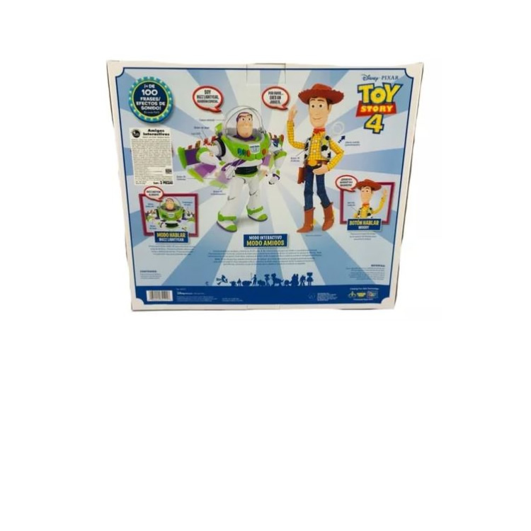 toy story woody y buzz lightyear amigos interactivos