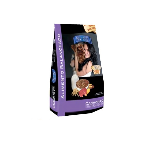 Alimento Croqueta Perro Cachorro Nufit By Nupec 4kg
