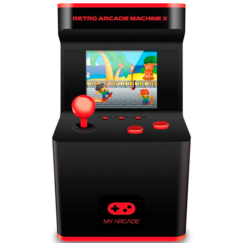 Consola Portatil Retro Arcade Machine X 300 Juegos Negro