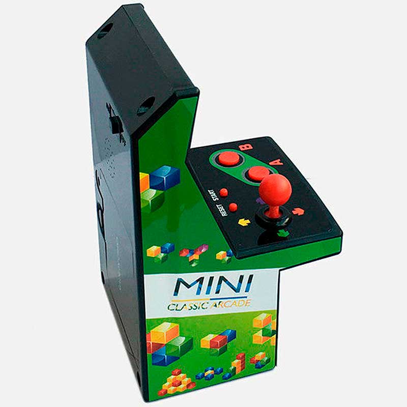 Mini Consola Portatil Classic Arcade Joystick Machine BUIL T-IN 108 