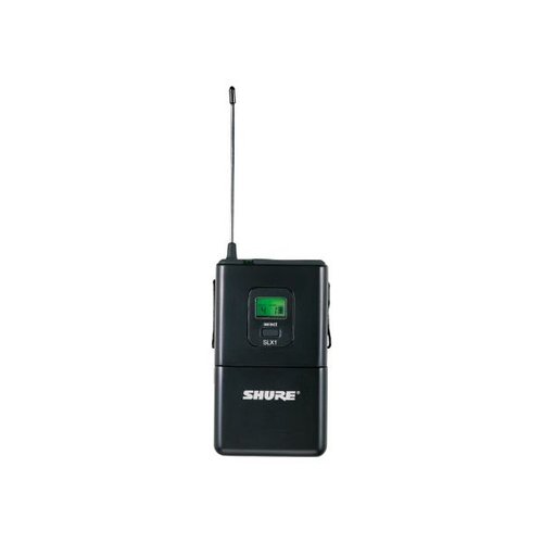 Transmisor de Cuerpo SHURE SLX1 Inalámbrico UHF 960 Frecuencias