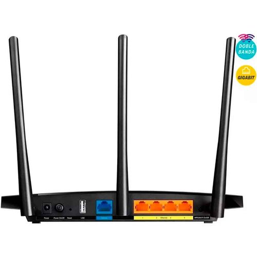 Router Inalambrico TP-LINK ARCHER C7 AC1750 Dual Band 802.11ac 1750Mbps 
