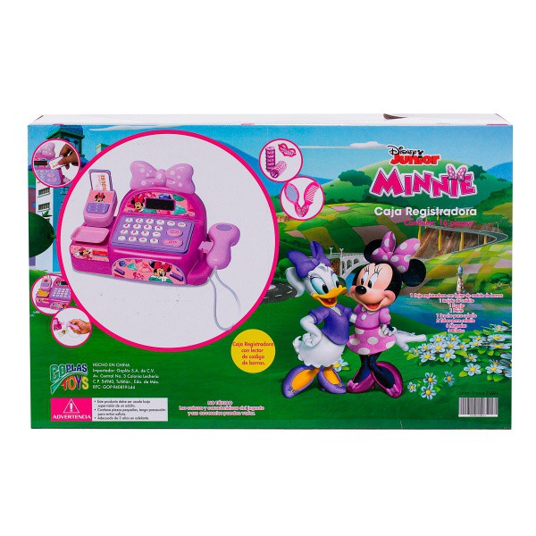 Disney Caja Registradora Minnie Juguetes Luz Sonido