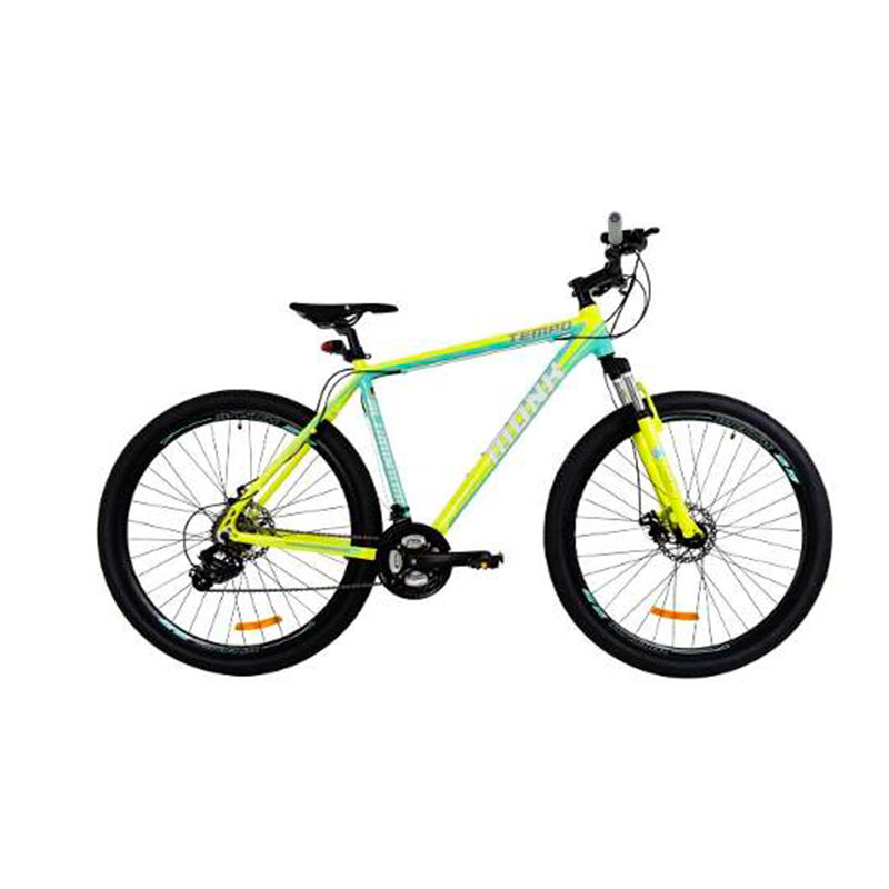 BICICLETA TEMPO ALUMBRE SUSP/D FRENS/DISC R-29 21VEL AQU/VDE