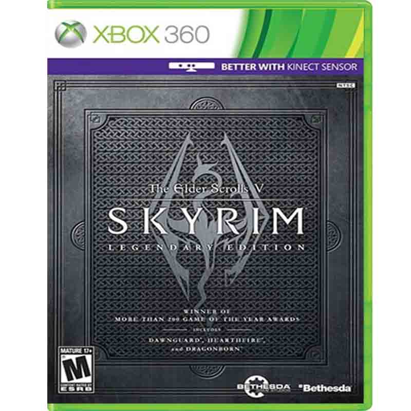Xbox 360 Juego The Elder Scrolls Skyrim Legendary Edition