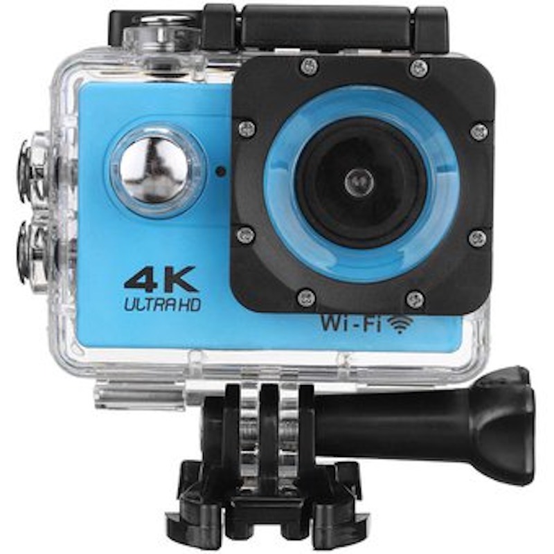 Cámara de video y fotografía 4K sports sumergible WiFi Ultra HD más accesorios
